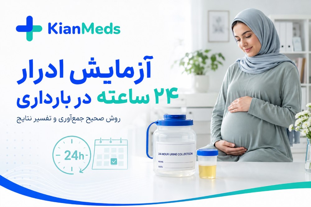 آزمایش ادرار ۲۴ ساعته در بارداری؛ تفسیر پروتئین و روش جمع‌آوری