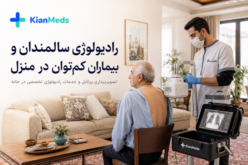 رادیولوژی سالمندان و بیماران کم‌توان در منزل، بدون جابه‌جایی