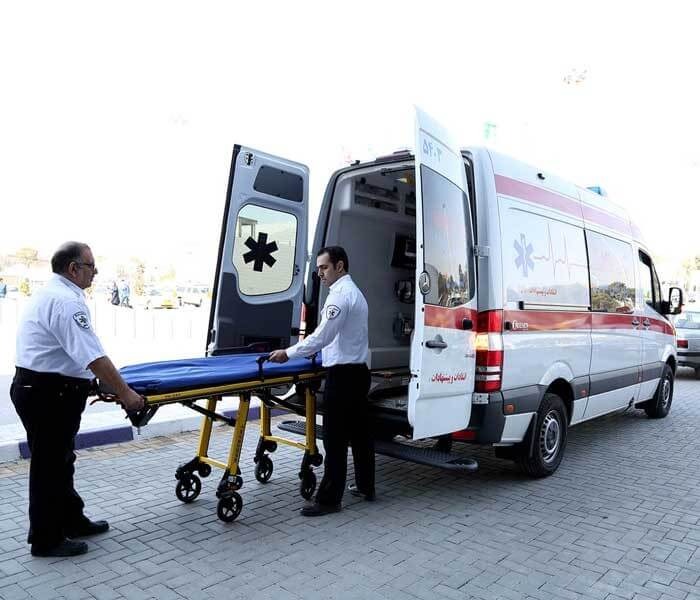 آمبولانس خصوصی شبانه روزی در شمال ، شرق ، غرب و جنوب تهران