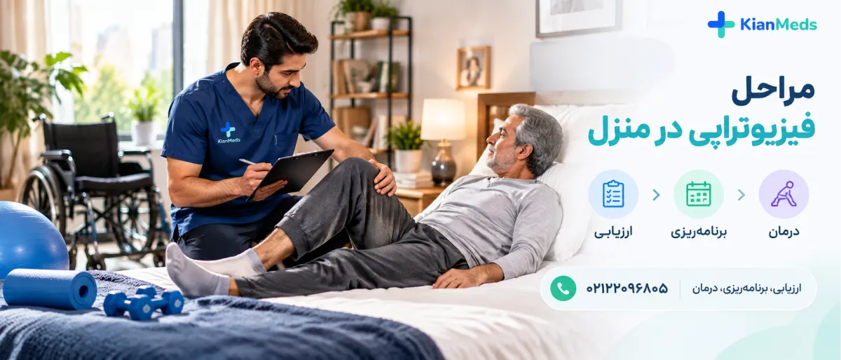فیزیوتراپی ضایعه نخاعی در منزل