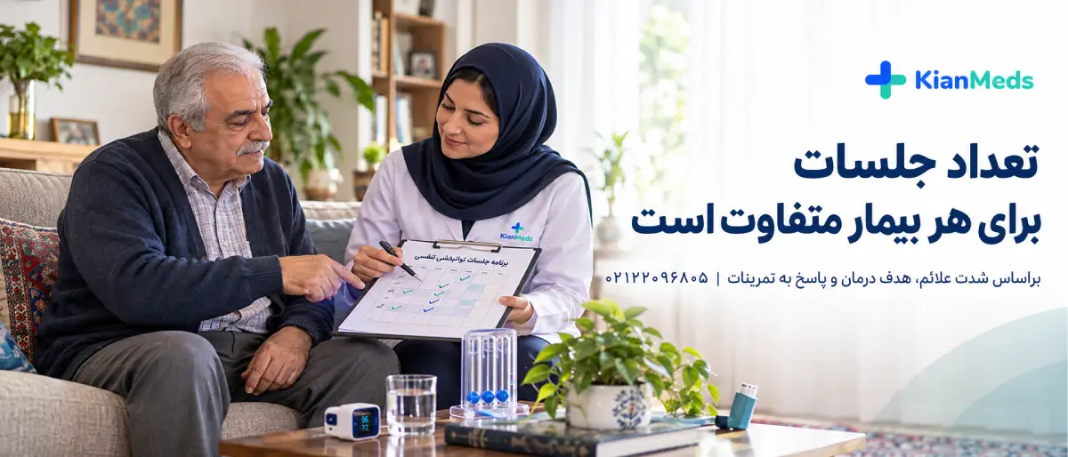 فیزیوتراپی تنفسی در منزل