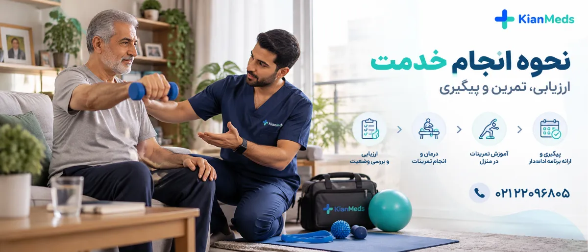 فیزیوتراپی آسیب ورزشی در منزل