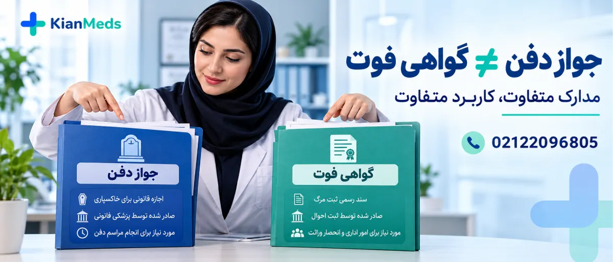 جواز دفن المثنی و استعلام جواز دفن گمشده