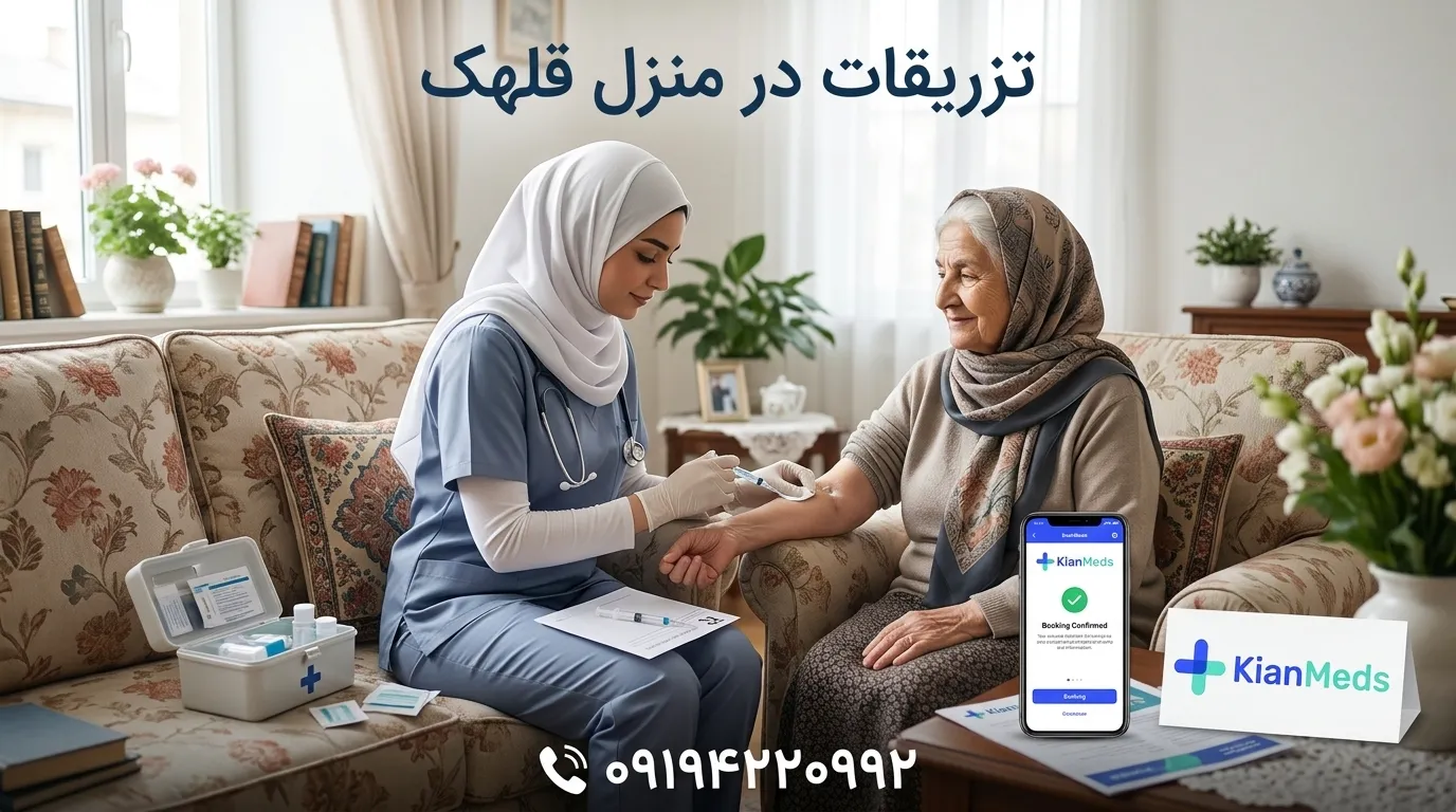 تزریقات در منزل قلهک